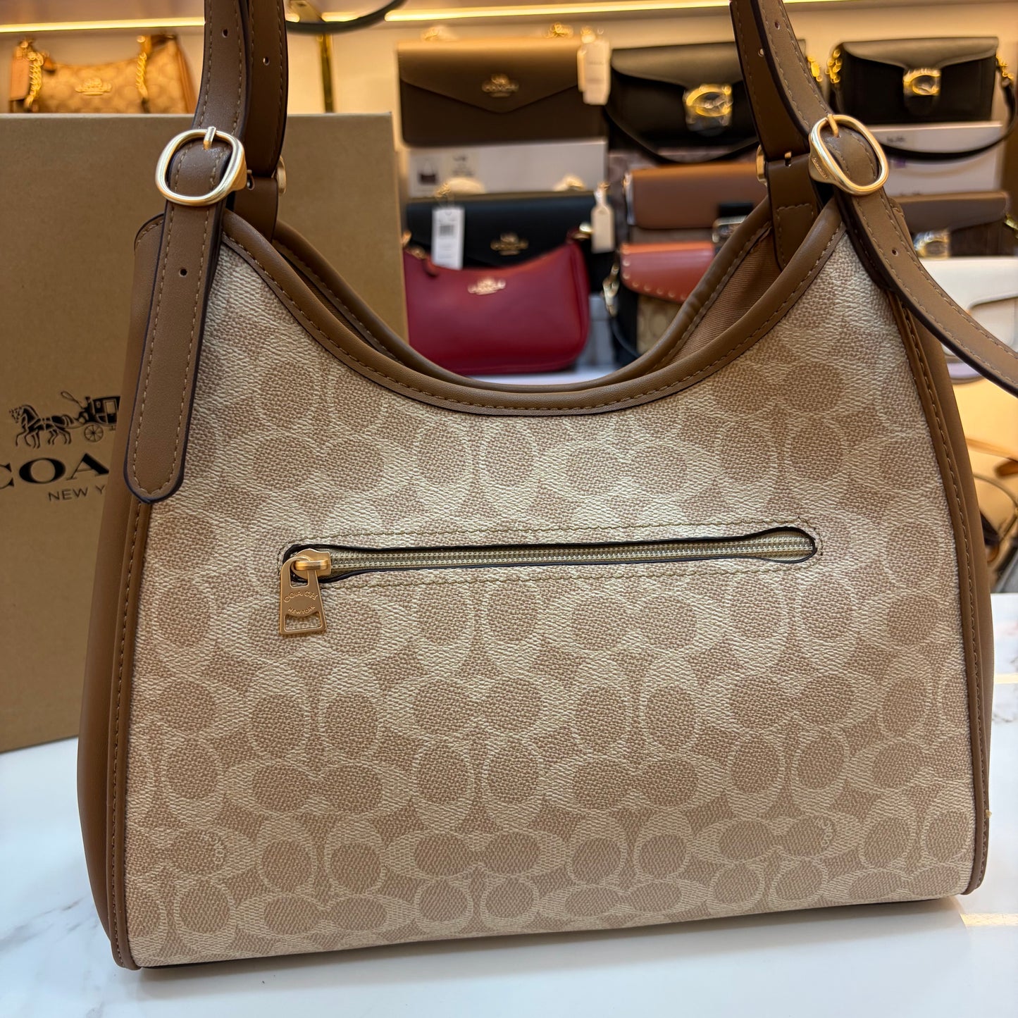 COCH ERIN Shoulder Bag - Apricot Brown