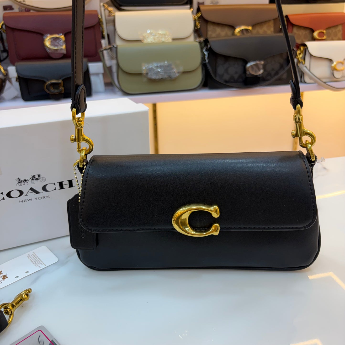 COCH JET Shoulder/Sling Bag - Black