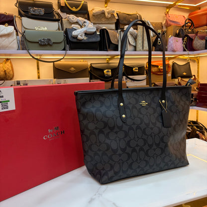 COCH Large Tote Bag - CC Black