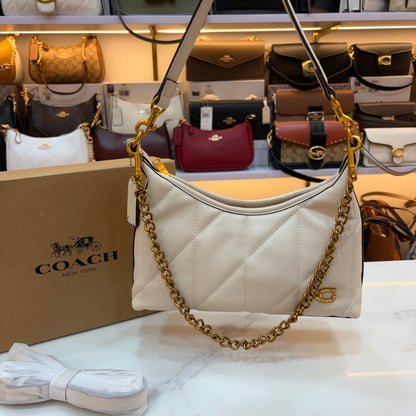 COCH JULIET Soft Quilted Handbag - White