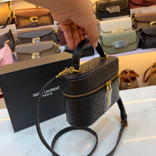 YSL Gabby Vanity Bag - Black
