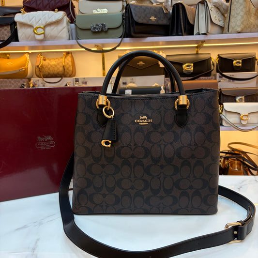 COCH Satchel Bag - Coffee