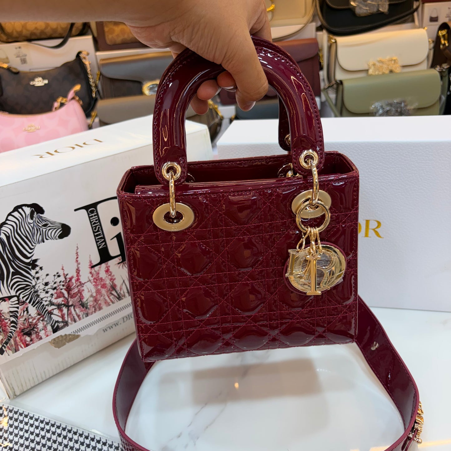 CD My Lady - Glossy Red (Medium Size)