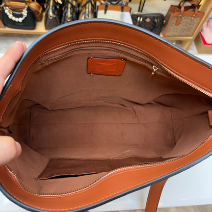 Coch Station Tote Bag - Tan Apricot