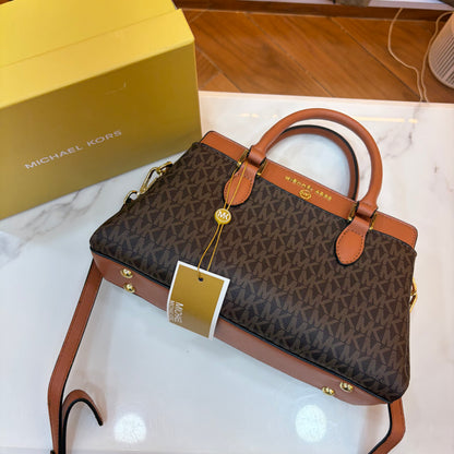 MK Satchel - Brown Tan