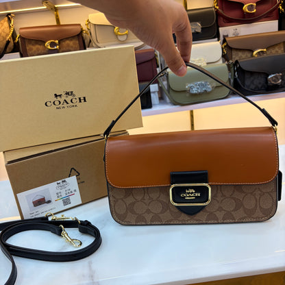 COCH Morgan Shoulder Bag - Colorblock Signature