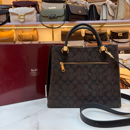 COCH Satchel Bag - Coffee