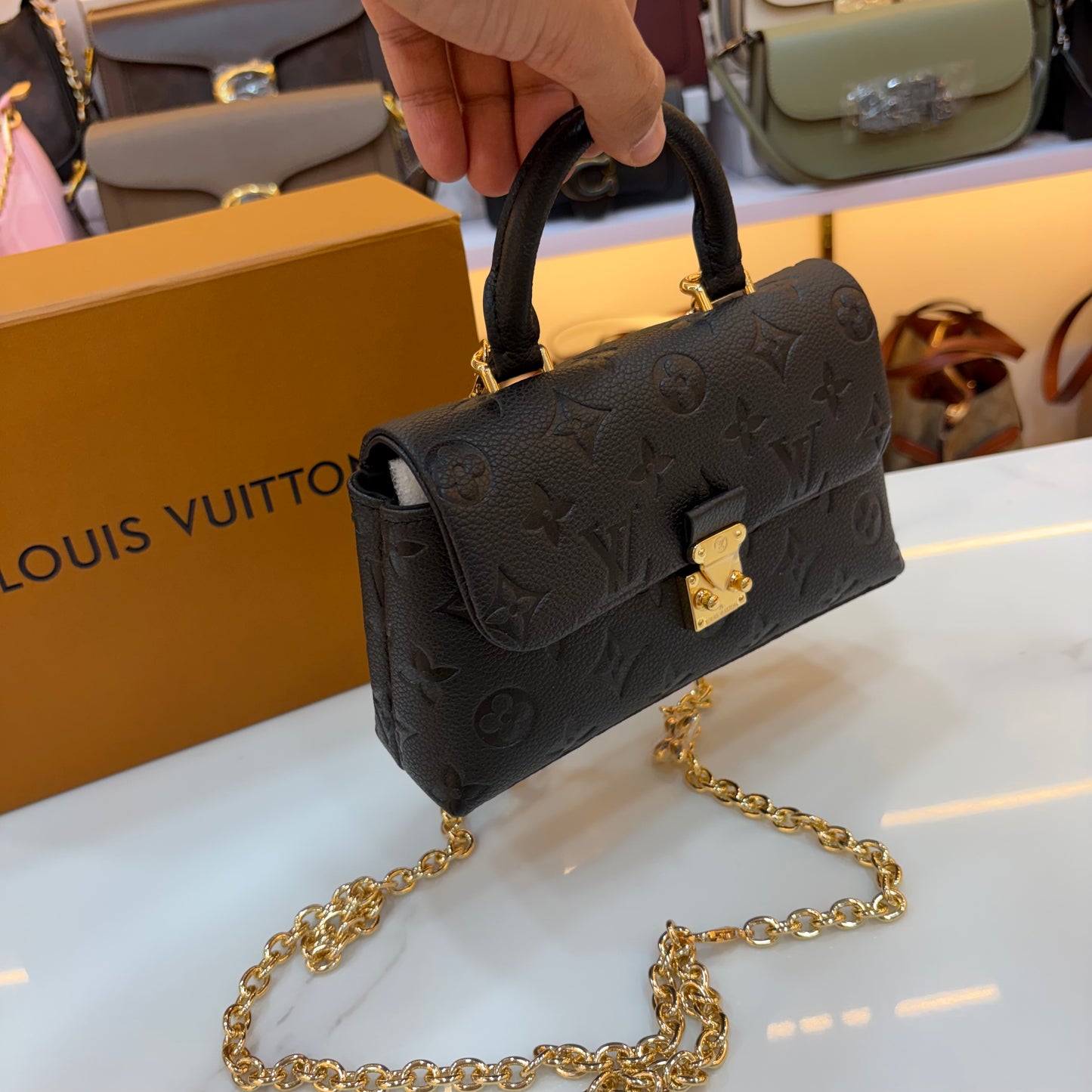 LV Nano Madeleine - White Monogram