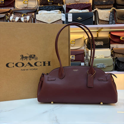 COCH Empire Carryall 34 Shoulder Bag - Wine