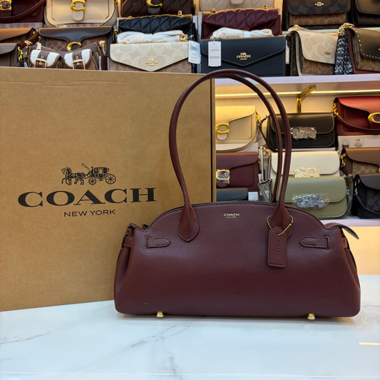 COCH Empire Carryall 34 Shoulder Bag - Wine