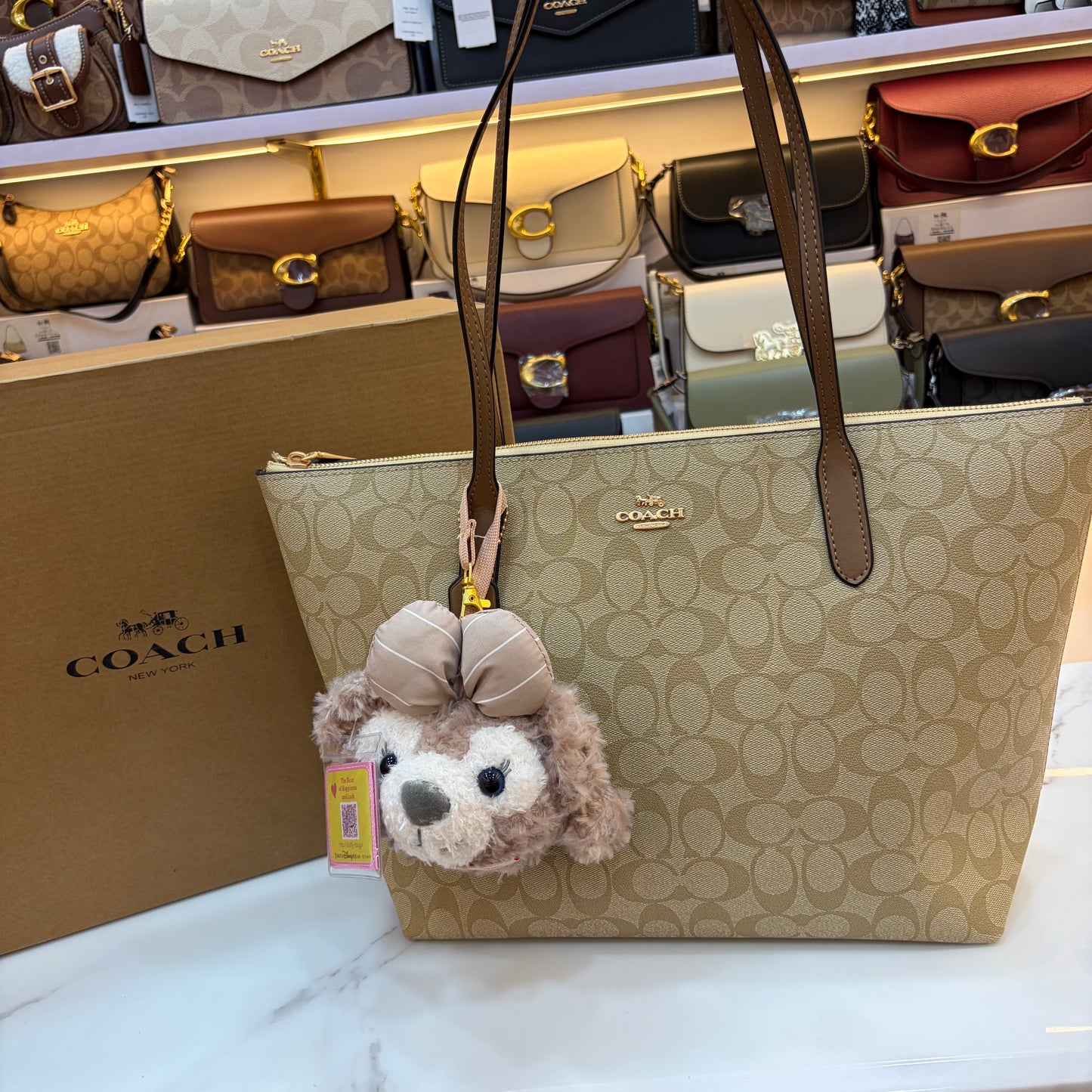 COCH Gallery Tote Bag- Light Apricot