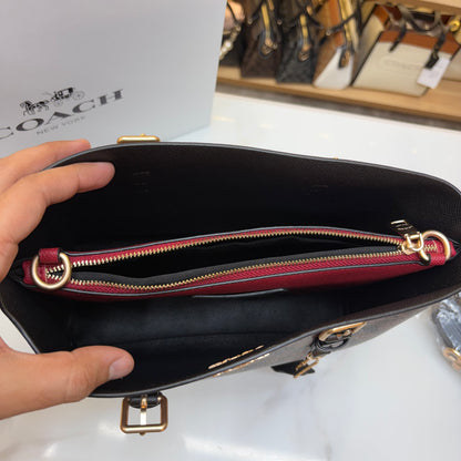 Coch Mollie Satchel - Coffee Colour