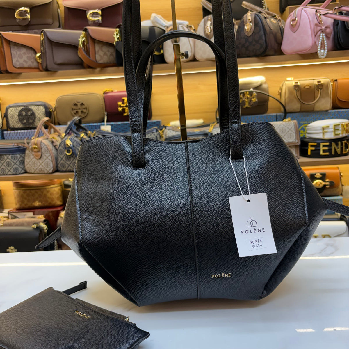 Polene Tote Bag - Black