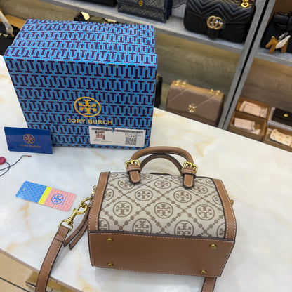 TB Monogram Speedy - Apricot Colour