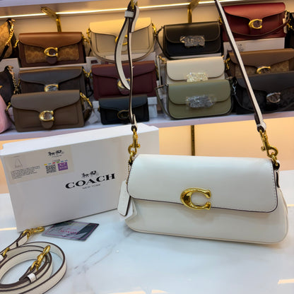 COCH JET Shoulder/Sling Bag - White