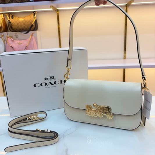 COCH HARPER Shoulder/Sling Bag - White