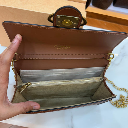 CH Clutch Sling - Tan Apricot