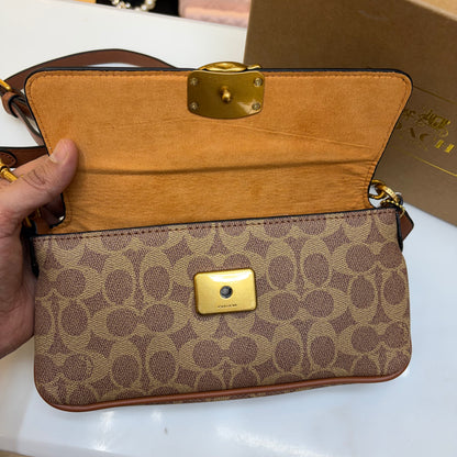 Coch Jet Shoulder/Crossbody Bag - Tan Apricot