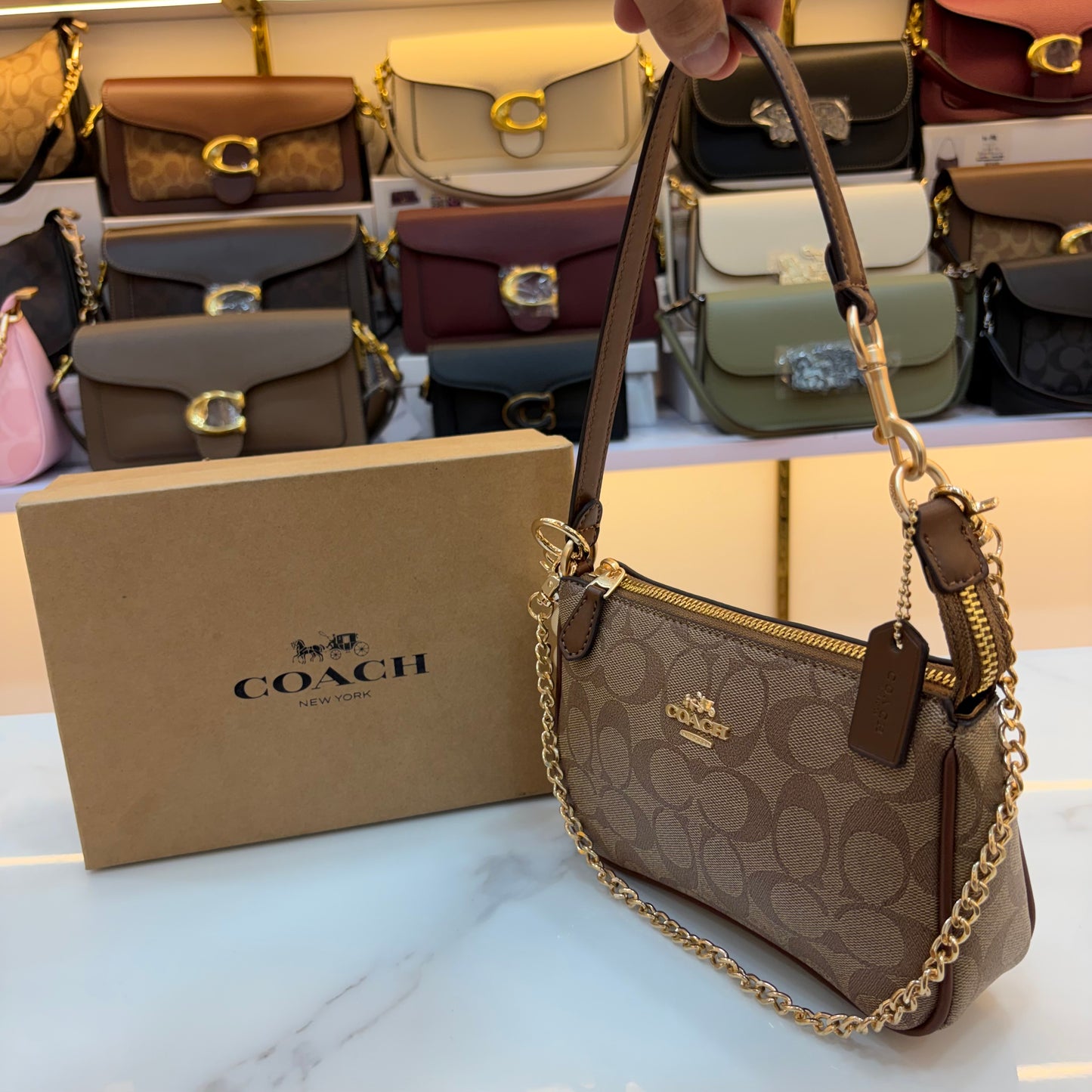 COCH Nolita Sling/Shoulder Bag - Apricot