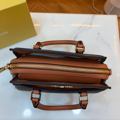 MK Satchel - Brown Tan