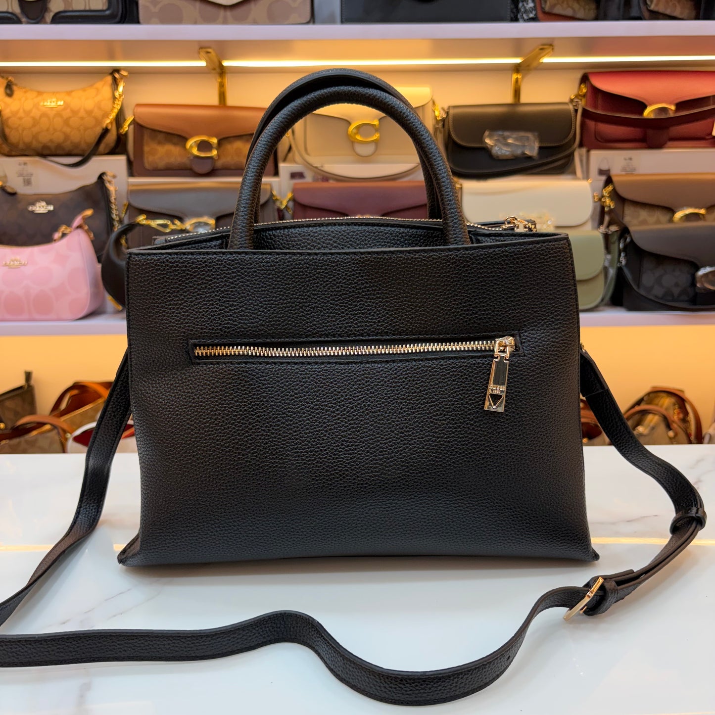 GUS Arlena Girlfriend Satchel - Black