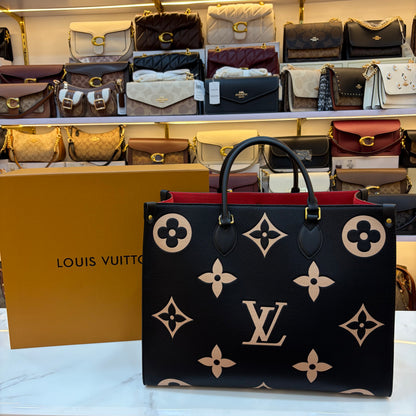 LVB 41cm OTG Large Tote Bag - Patent Black (Double Box Ultra Premium)