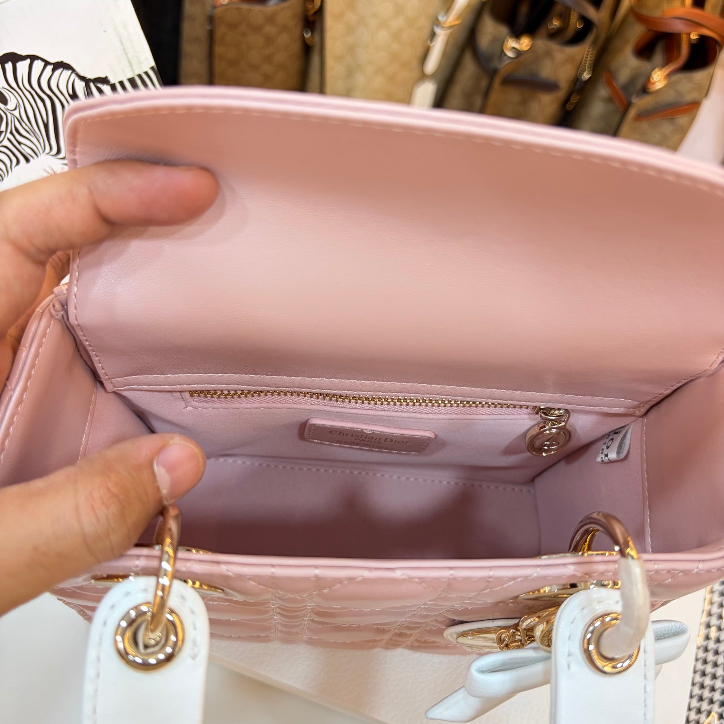 CD My Lady - Pink & White (Small Size)