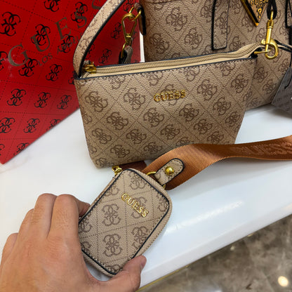 GUS 3 in 1 Satchel - Monogram  Print