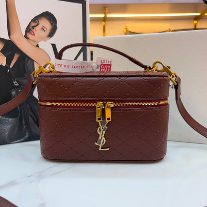 YSL Gabby Vanity Bag - Wine