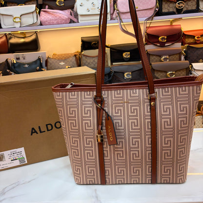Ald Large Tote Bag - Tan Colour