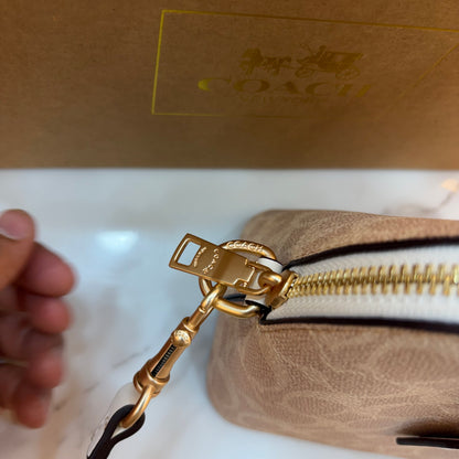 COCH KATY SATCHEL - Apricot White