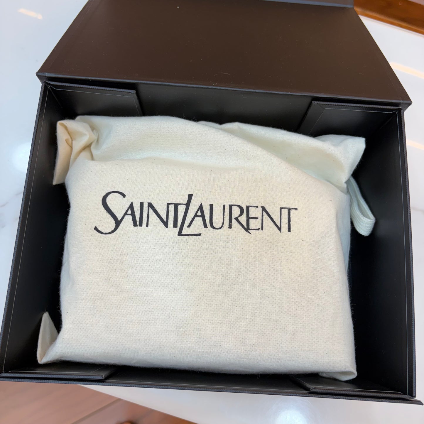 YSL Gabby Vanity Bag - Black