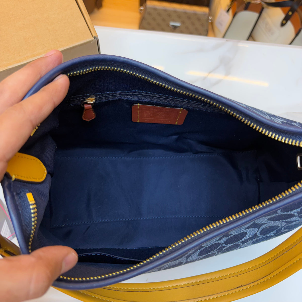 CH Laurel Shoulder Bag - Signature Blue