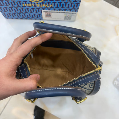 TB Monogram Speedy - Blue Colour