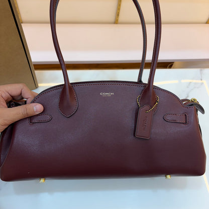 COCH Empire Carryall 34 Shoulder Bag - Wine