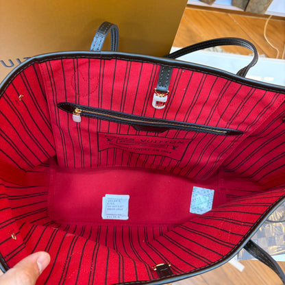 LV Neverfull MM Tote Bag - Double Box