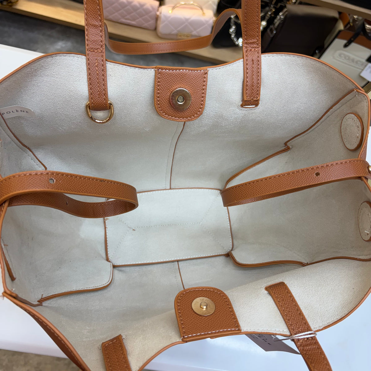 Polene Tote Bag - Tan