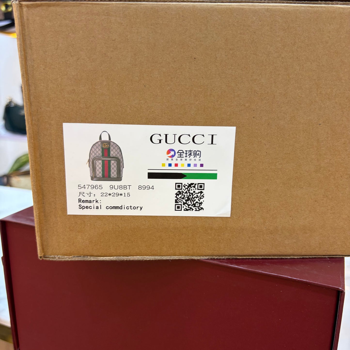GG Bagpack - Monogram