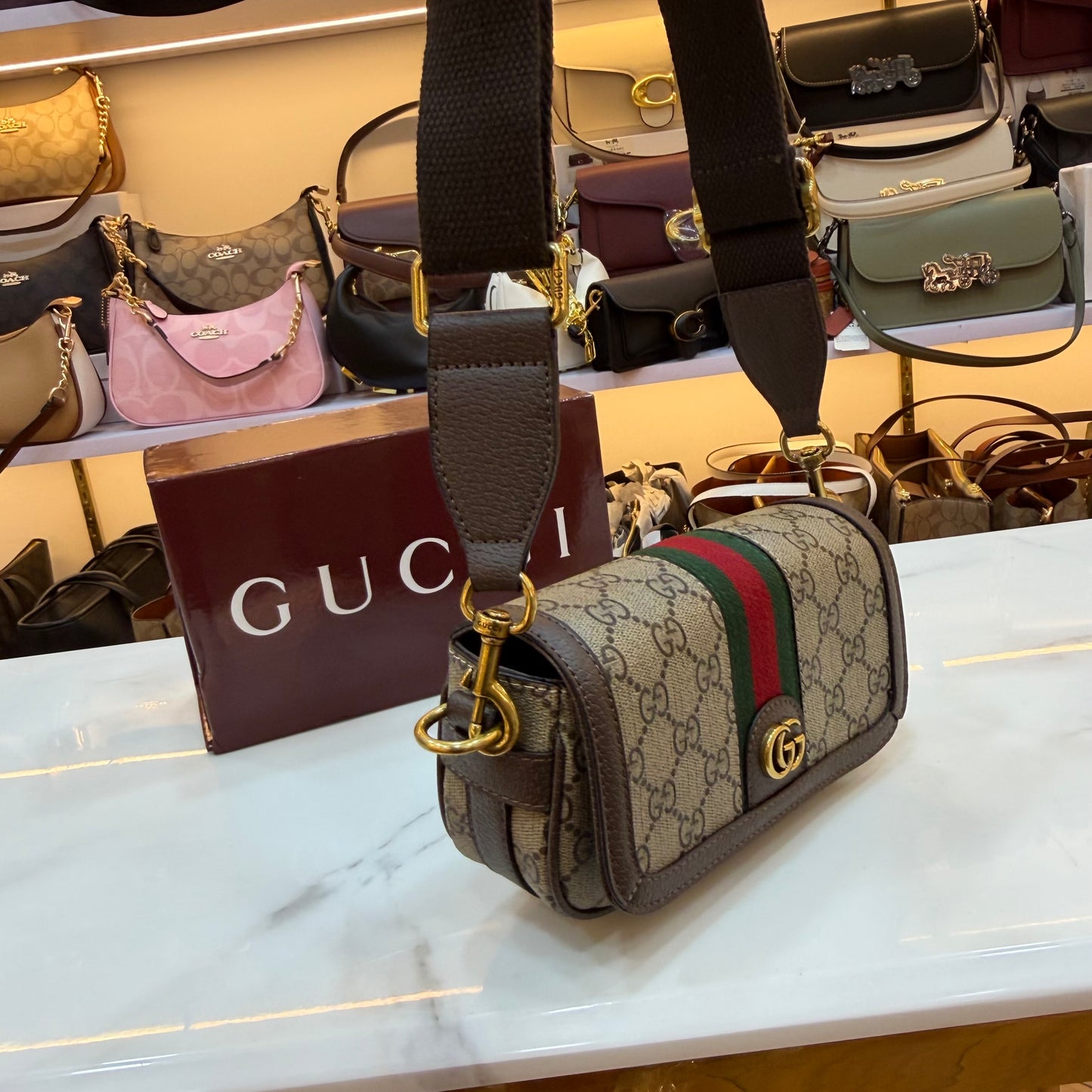 GG Ophidia Shoulder/Crossbody Bag - Signature