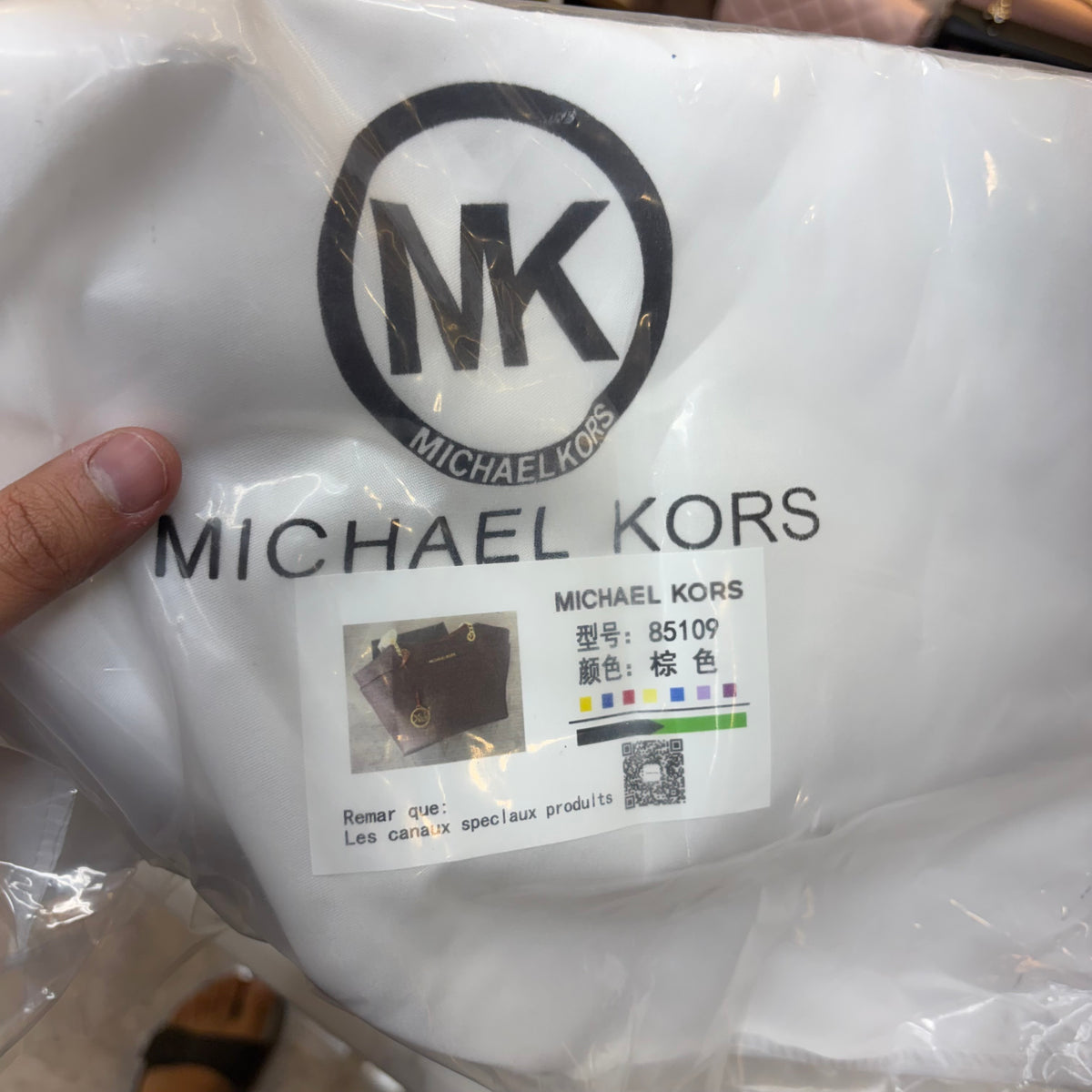 MK Jet Set Tote Bag - Brown