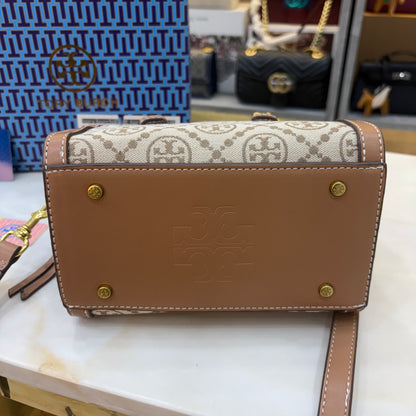 TB Monogram Speedy - Apricot Colour