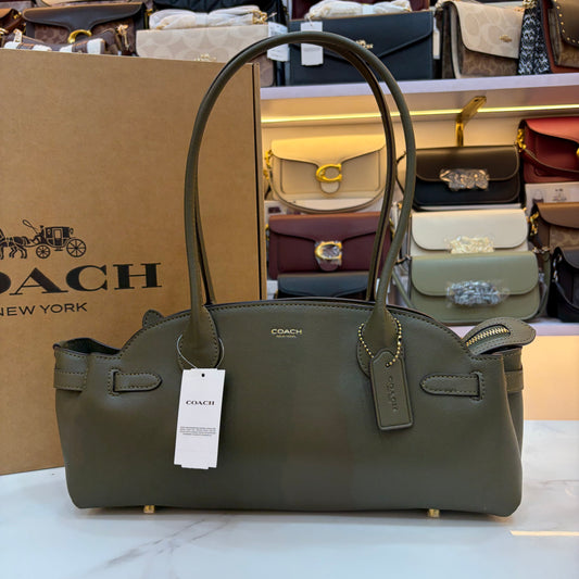 COCH Empire Carryall 34 Shoulder Bag - Olive