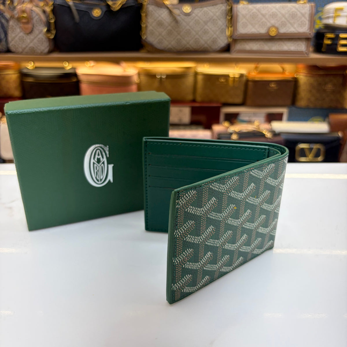 GYRD Mens Wallet - Signature Green