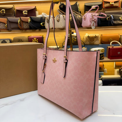 Coch Mollie Large Size Tote Bag - Pink (Ultra Premium)