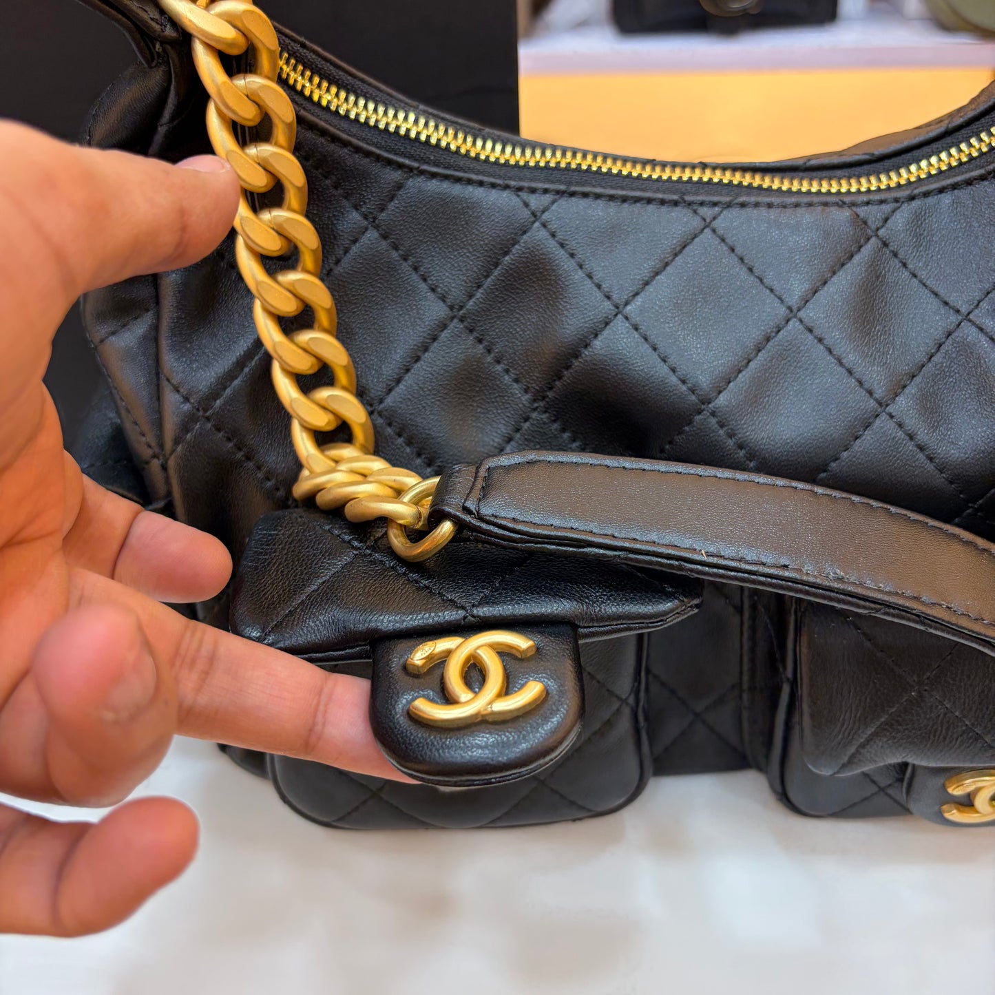 CHNL Maxi Hobo Bag