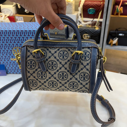 TB Monogram Speedy - Blue Colour