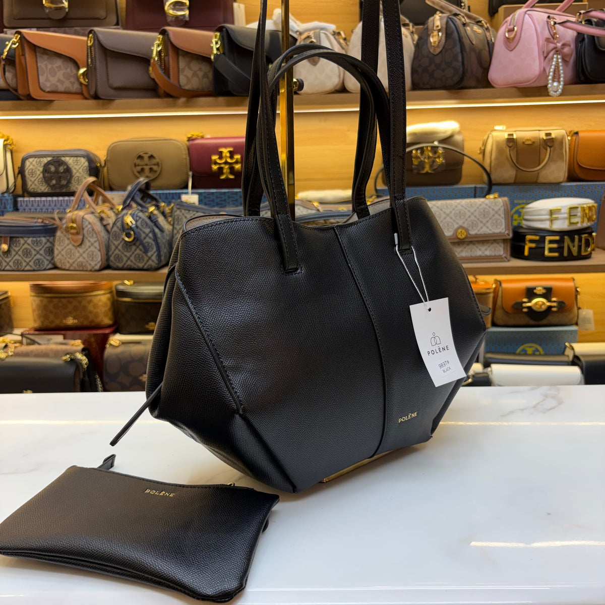 Polene Tote Bag - Black