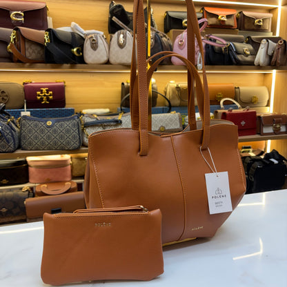 Polene Tote Bag - Tan