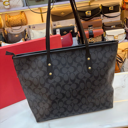 COCH Large Tote Bag - CC Black