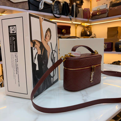 YSL Gabby Vanity Bag - Wine